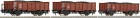 45944 Roco Set of 3 Coal loaded gondolas Set #1